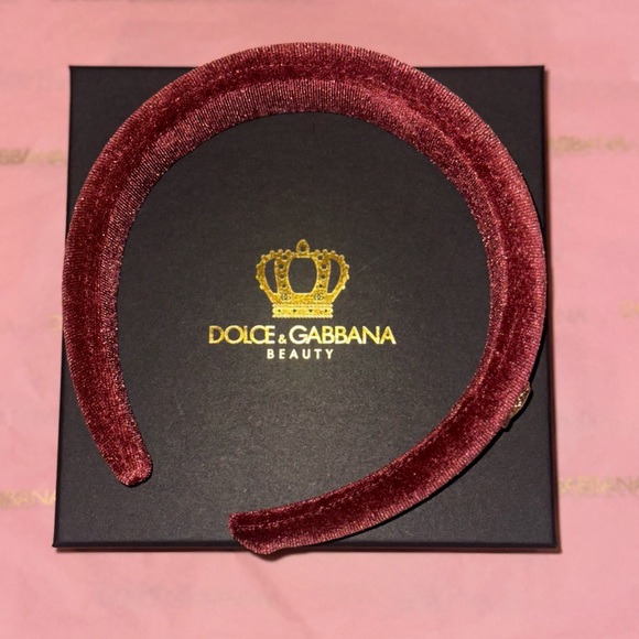Dolce & Gabbana Beauty Rose Velvet Headband (3 free D&G samples) - Picture 5 of 7